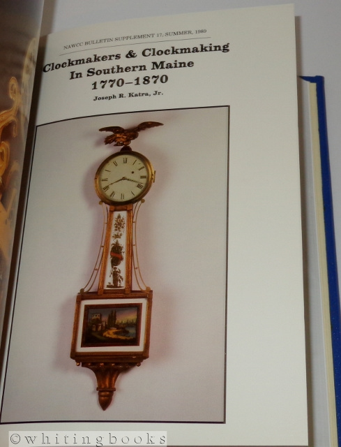 NAWCC Bulletin Supplements (National Association of Watch and Clock Collectors): Volumes 14-18 & 20 [1984-1994]. [Cloth Hardcover Binding].