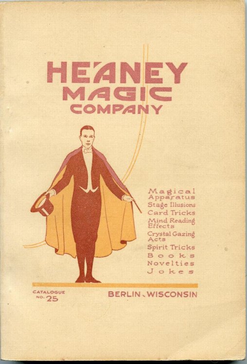 Heaney Magic Company Catalogue No. 25