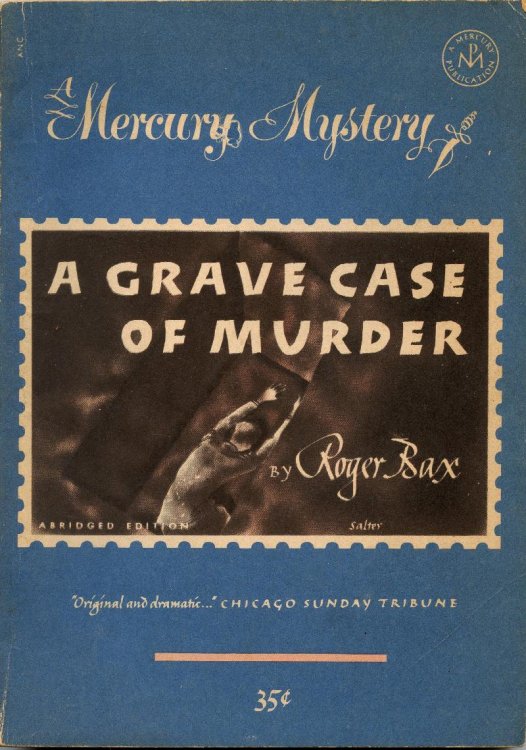 A Grave Case of Murder