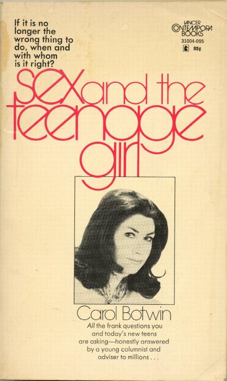 Sex and the Teenage Girl