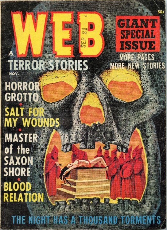 Web Terror Stories November 1964