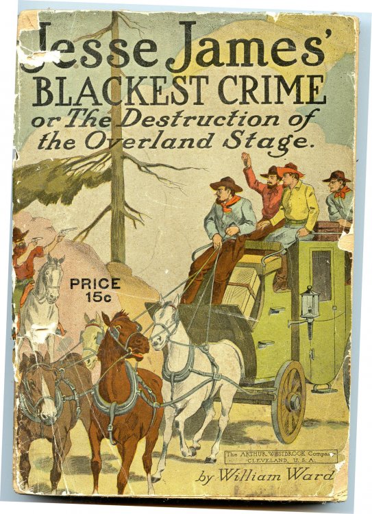 Jesse James' Blackest Crime or The Destruction of the Overland Stage