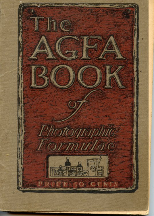 The AGFA Book of Photographic Formulae