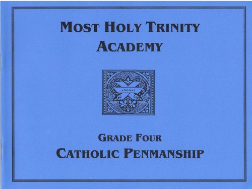 Catholic Penmanship Grade Four