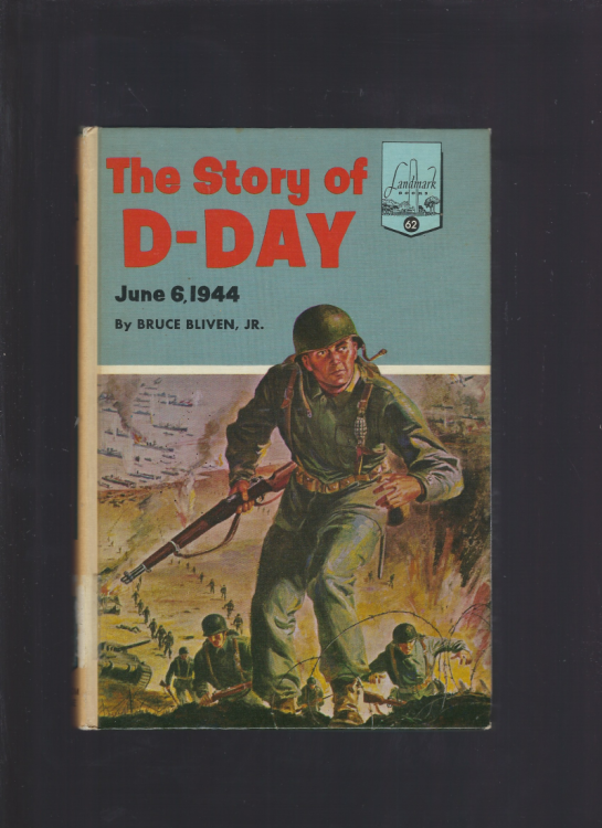 The Story of D-Day Landmark Pictorial Cover Hardback