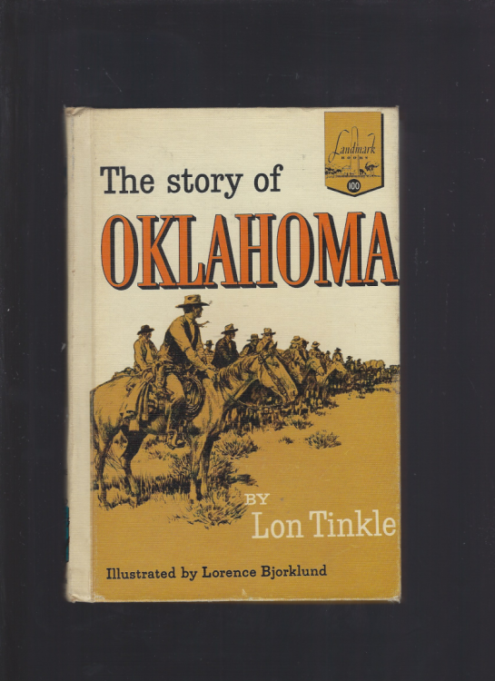 The Story of Oklahoma Landmark 1962 Pictorial Cover Hardback
