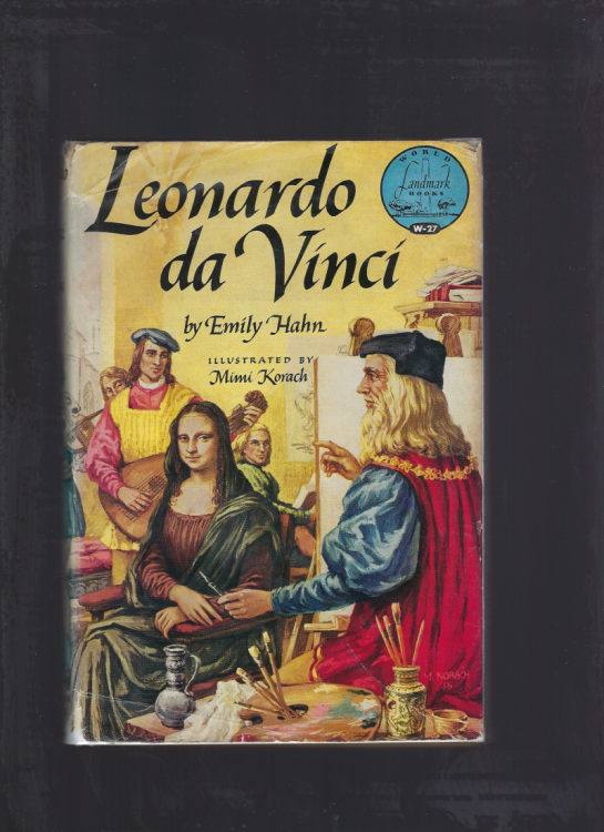 Leonardo Da Vinci World Landmark #27 Hardback w Dust Jacket