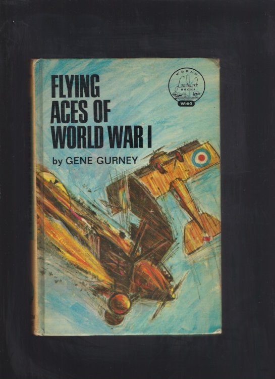 Flying Aces of World War I World Landmark #60 Pictorial Cover Hardback