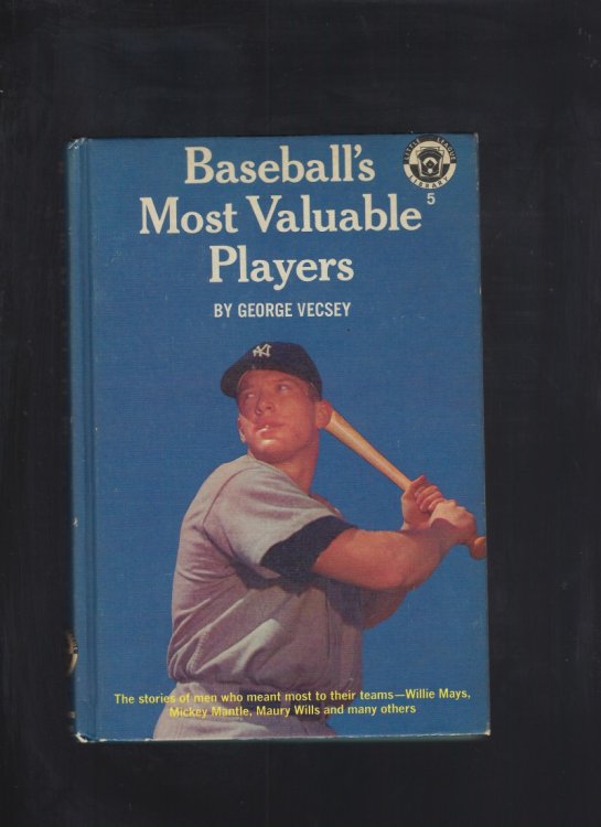 Baseball's Most Valuable Players Mickey Mantle Cover UNREAD! (Little League Library #5)