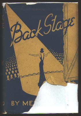 Backstage [on jacket: Back Stage]
