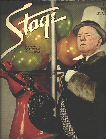 Stage: The Magazine of After-Dark Entertainment - June 1936 [cover: W.C. Fields in the Motion Picture "Poppy"]