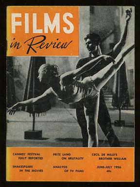 Films in Review (June-July 1956) [cover: Claire Sambert and Igor Youskevitch in INVITATION TO THE DANCE]
