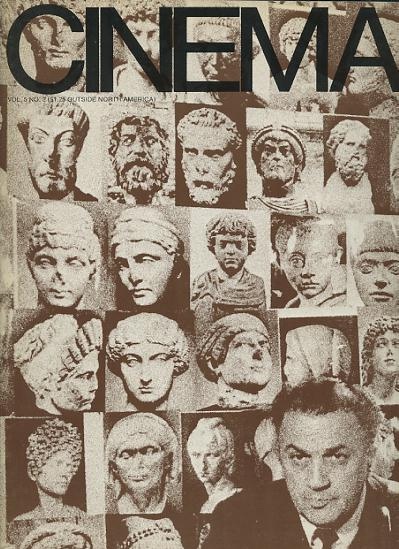 Cinema [magazine] [1969] [cover: Federico Fellini]