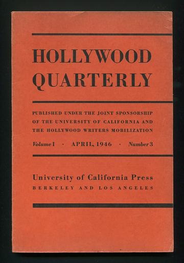 Hollywood Quarterly - April 1946
