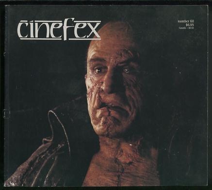 Cinefex.the journal of cinematic illusions - issue 60, December 1994 [cover: MARY SHELLEY'S FRANKENSTEIN]