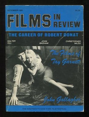Films in Review (December 1981) [cover: Pat O'Brien and Betty Compson in DESTINATION UNKNOWN]