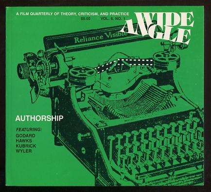 Wide Angle (Vol. 6, No. 1) [topic: Authorship]