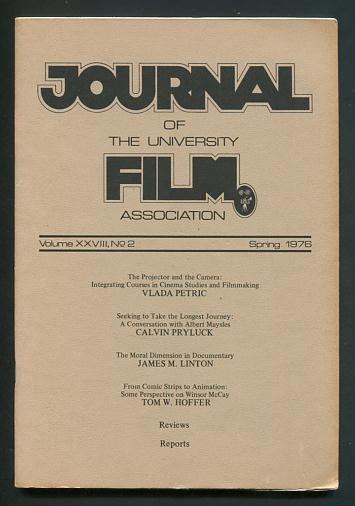 The Journal of the University Film Association (Spring 1976)