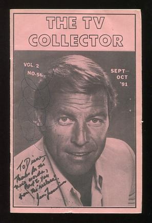 The TV Collector (September-October 1991 issue) [cover: James Franciscus]