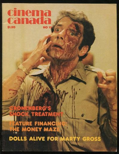 Cinema Canada (March 1981) [cover: David Cronenberg's SCANNERS]