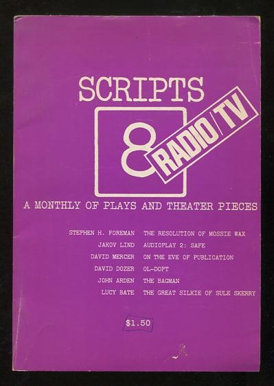 Scripts: A Monthly of Plays and Theater Pieces - issue no. 8 (June 1972) [Radio/TV issue]