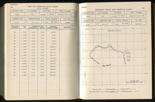 Catalog of Atomic Bomb Photograp[h]y for Able Day 1 July 1946 and Baker Day 25 July 1946, Bikini Atoll, USAAF Task Unit 1.52