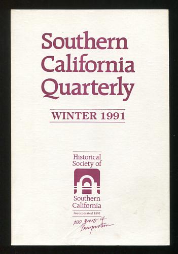 Southern California Quarterly (Winter 1991)