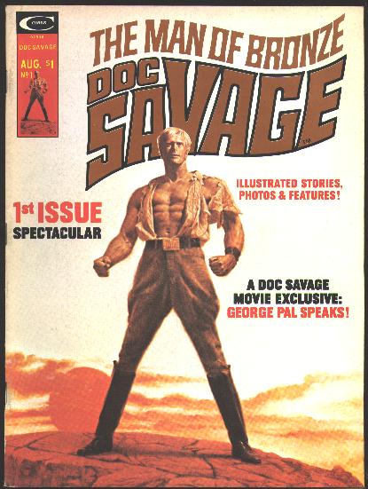 [Stan Lee presents The Man of Bronze] Doc Savage (August, 1975) [issue no. 1]